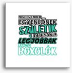 Los Polos Egyenlőnek születik boxos vászonkép