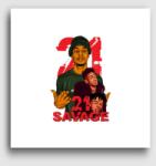 Los Polos 21 Savage 2.0 vászonkép