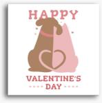 Los Polos Boldog valentin napot vászonkép