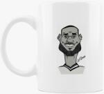 Los Polos LeBron caricature bögre