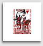 Los Polos Michael Jordan Chicago bulls vászonkép