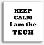 Los Polos keep calm TECH vászonkép