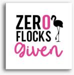Los Polos Flamingo zero flocks vászonkép