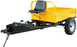 ProGARDEN Alpine RM500T Remorca cu tractiune G2, 500kg, 1 osie, prindere bolt pentru motocultor, roti profil agricol 6.00-12 (4681000007) - agromoto
