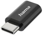 Hama Адаптер, Micro-USB - USB-C, USB 2.0, OTG, 480 Mbit/s (HAMA-300095) - xtreme
