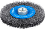 Bosch PRO Metal clean drótkorong, 115x0, 3 mm, menetes M14 hullámos, fémhez (Regisztrációval akár extra értékes ajándék is elérhető! ) (2608622100)
