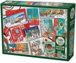 Cobble Hill 1000 db-os puzzle - Mid Mod Seasons Greetings (40217) (40217)
