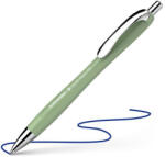 Schneider Golyóstoll, 0, 7 mm, nyomógombos, SCHNEIDER Slider Rave XB, organikus zöld (TSCSLRAOZ) (TSCSLRAOZ)