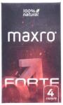 Maxro Supliment pentru potenta Forte, 4 capsule, Maxro