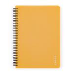 Verde A5 60 lapos PP sárga vonalas spirálfüzet (8-870) - officedepot