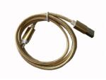 BlackBird Lightning Data Cable 1m, Gold 2A (material foarte rezistent) BH193 GOLD (BH193 GOLD)