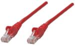 Manhattan Kábel - U/UTP Patch (RJ45 to RJ45, Cat6, 0.25m, Piros) 739924 (739924)