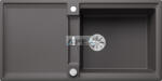 BLANCO ADIRA XL 6S-F palaszürke mosogatótálca, excenterrel, SZINTBE ÉPÍTÉS (527627)