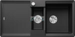 BLANCO ADIRA 6S-F antracit mosogatótálca, excenterrel, SZINTBE ÉPÍTÉS (527610)