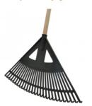  Lombseprű műanyag 60cm íves fekete NYELEZETT (14527)