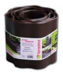  Bradas univerzális ágyásszegély 9 m x 25 cm, barna (K12/36) - OBFB0925 (OBFB0925)