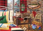 Cobble Hill 40253 - Lodge Cat - 1000 db-os puzzle (40253)