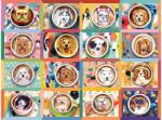 Cobble Hill 48032 - Puppy Lattes - Easy Handling puzzle (48032)
