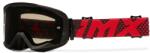 iMX Endurance Flip motokrossz szemüveg fekete-piros, füstös plexivel