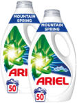 Ariel Mountain Spring folyékony mosószer 2x2, 25 liter (100 mosás)