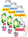 Ariel INGYENES SZÁLLÍTÁS - Ariel Sensitive Skin folyékony mosószer 3x2, 7 liter (180 mosás)