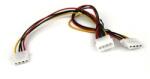 VCOM kábel Y tápkábel - 2db 4-pin molex 15cm (CE302-0.15) (CE302-0.15)