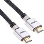 VCOM kábel HDMI (apa-apa) 10m (v1.4, 19M/M, 3D) fekete-ezüst (CG571-10.0) (CG571-10.0)