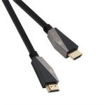 VCOM kábel HDMI (apa-apa) 2m (v2.1, 19M/M, 3D) fekete-ezüst (CG860-2.0) (CG860-2.0)