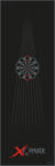XQ Darts felszerelés Dart puha szőnyeg XQ Max fekete-piros 237cm x 80cm