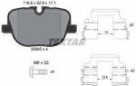 TEXTAR Set placute frana, frana disc TEXTAR 2508501 - fixbox
