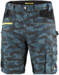 CXS Pantaloni scurți de lucru CXS STRETCH - Camuflaj albastră | 50 (1060-027-435-50)