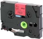HARAHU Bandă compatibilă Brother TZe - 431 / TZ-431 - 12mm x 8m - Imprimare Neagră / Fundal Roșu KP36519