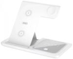 XO 3in1 wireless gyorstöltő állomás XO WX023 fehér