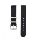 WB Original prémium kétrészes Nato óraszíj, fekete, 22 mm