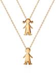 SAVICKI Colier personaje aur 585 45 cm