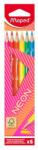 Maped Színes ceruza készlet, háromszögletű, MAPED "Neon", 6 különböző szín (IMA831801) - kecskemetirodaszer