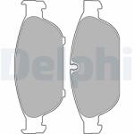 DELPHI Set placute frana DELPHI LP2301 (LP2301)
