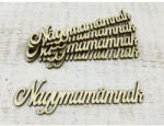  Nagymamámnak" felirat 3, 3x12cm 5db/csomag - papelito