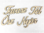  Natúr fa - Évszakok 4db/csomag - papelito