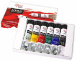  Akrilfesték készlet - Rósa Studio - 6 x 20 ml tubusos művészfesték - kartondobozban