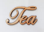 Corolla Fa felirat "Tea" 9, 5*5*0, 3cm 1779 (1779C)