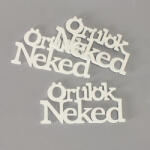  Fa "Örülök Neked" felirat koszorúra fehér 7x14cm 3db/csomag - koszorúhoz és asztaldíszhez