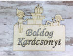  Natúr fa - Manós ajtódísz 24cm - papelito