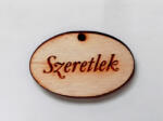 Corolla Táblácska "Szeretlek" 4*2, 5*0, 3cm 1601 (1601)