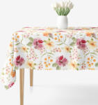 Goldea față de masă impermeabilă - flori de hibiscus 120 x 160 cm Fata de masa