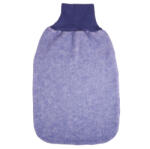 Cosilana Sac de dormit lână merinos fleece si bumbac - Marine Melange, Cosilana