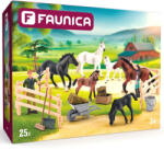 Woodyland Faunica: Set de joacă de 25 de piese cu cai Lipițani - Woodyland (96036) Figurina