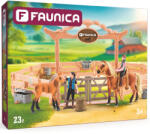 Woodyland Faunica: Set de joacă cu cai și călăreți, 23 de piese - Woodyland (96037) Figurina