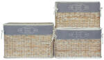 Bizzotto Set 3 cosuri Francys 56x31x33 cm, 61x36x38 cm, 66x41x43 cm (0402417)