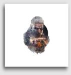 Los Polos Witcher Art vászonkép